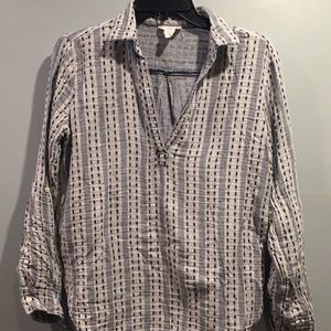 Ann Taylor Loft Light Cotton Shirt